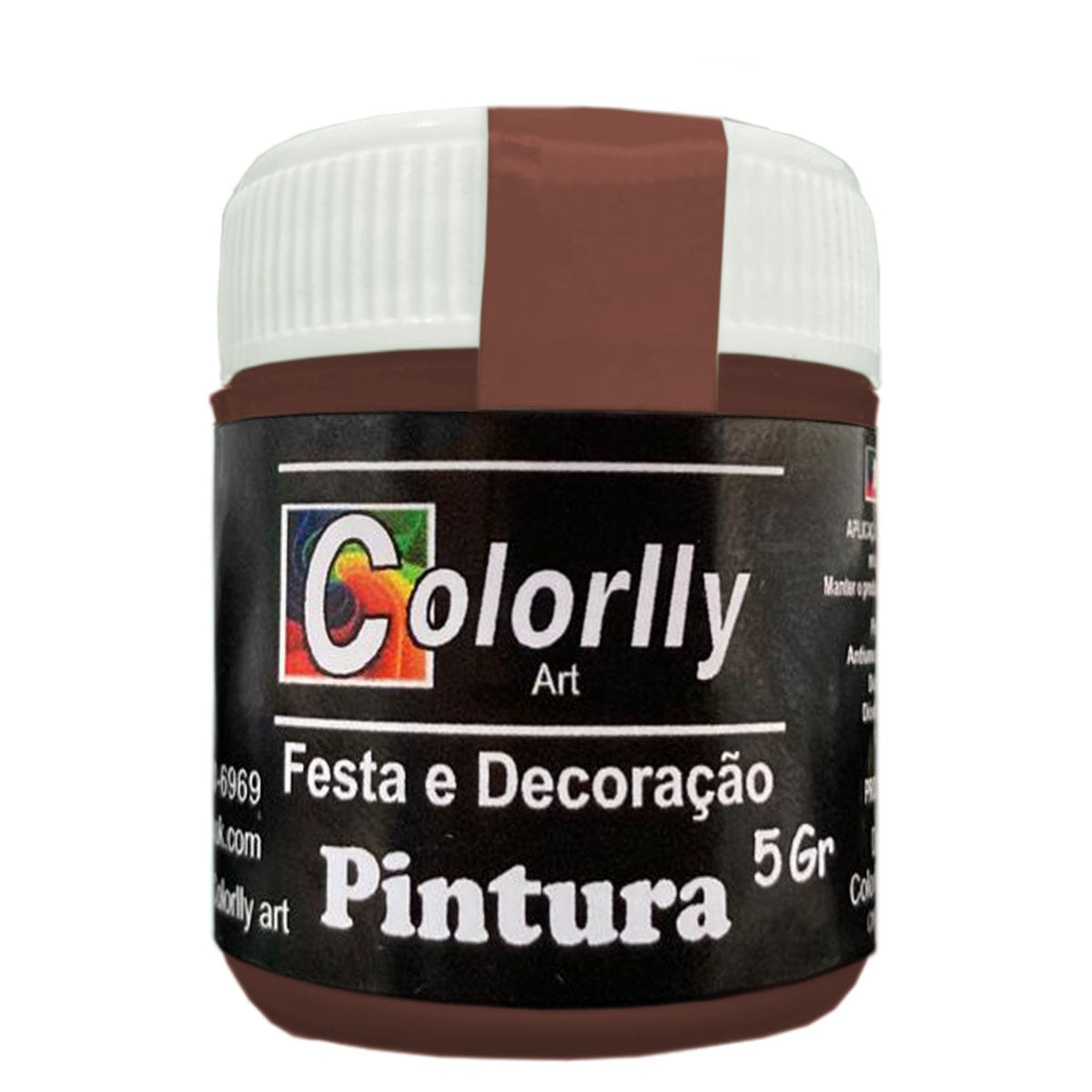 Pó para decoração - Pintura Telha 5g - Colorlly