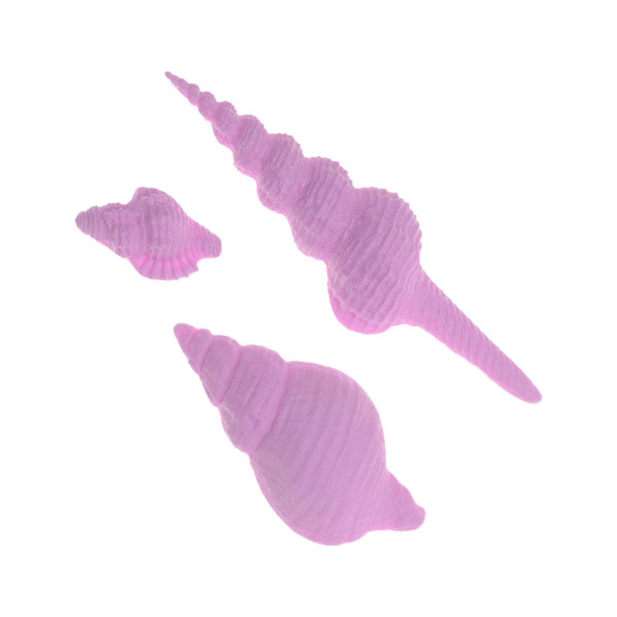 Molde de Silicone 843 - Trio de Conchas Ladonna Médias