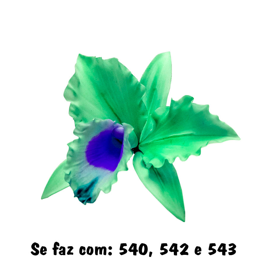 Molde de Silicone 542 - Marcador de Orquídea Central