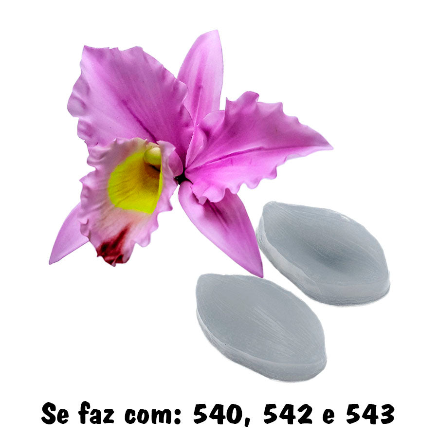 Molde de Silicone 543 - Marcador de Orquídea Superior