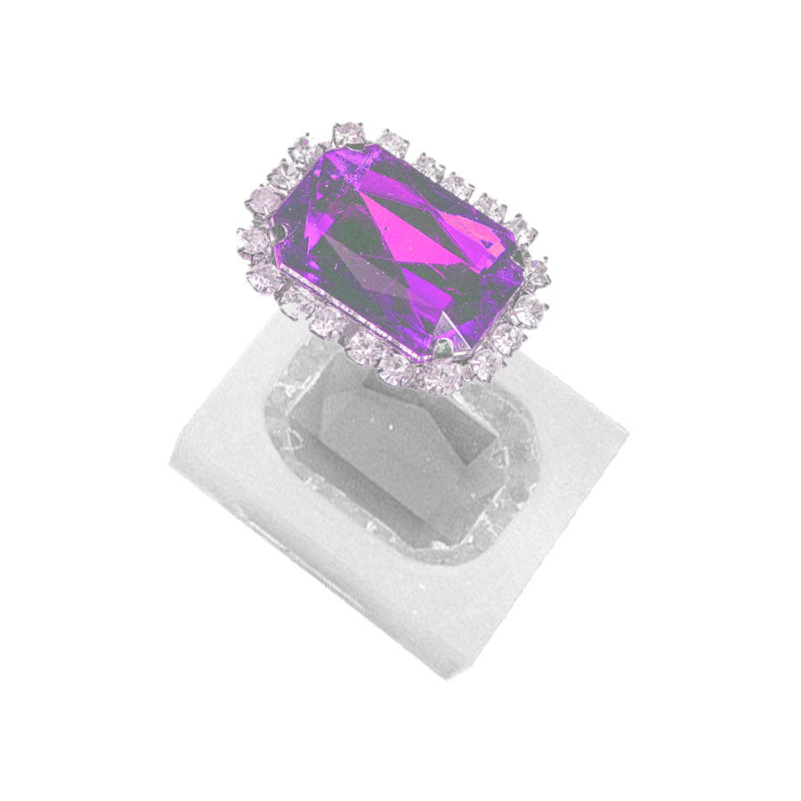 Molde de Silicone 172 - Pedra Quadrada