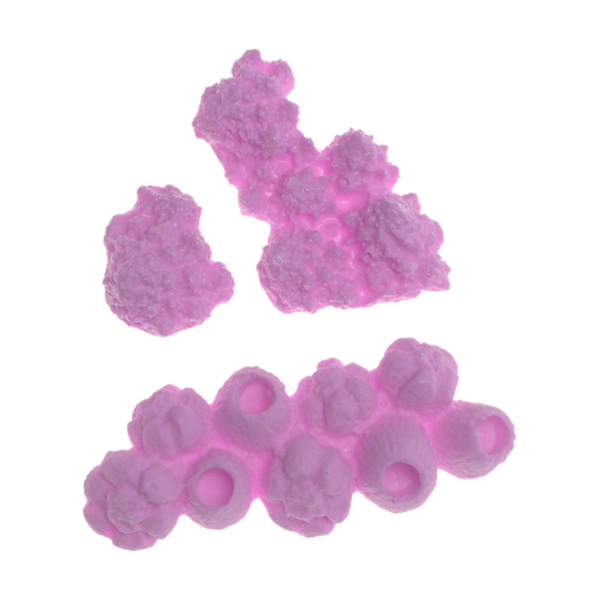 Molde de Silicone 844 - Coral + Esponjas do Mar