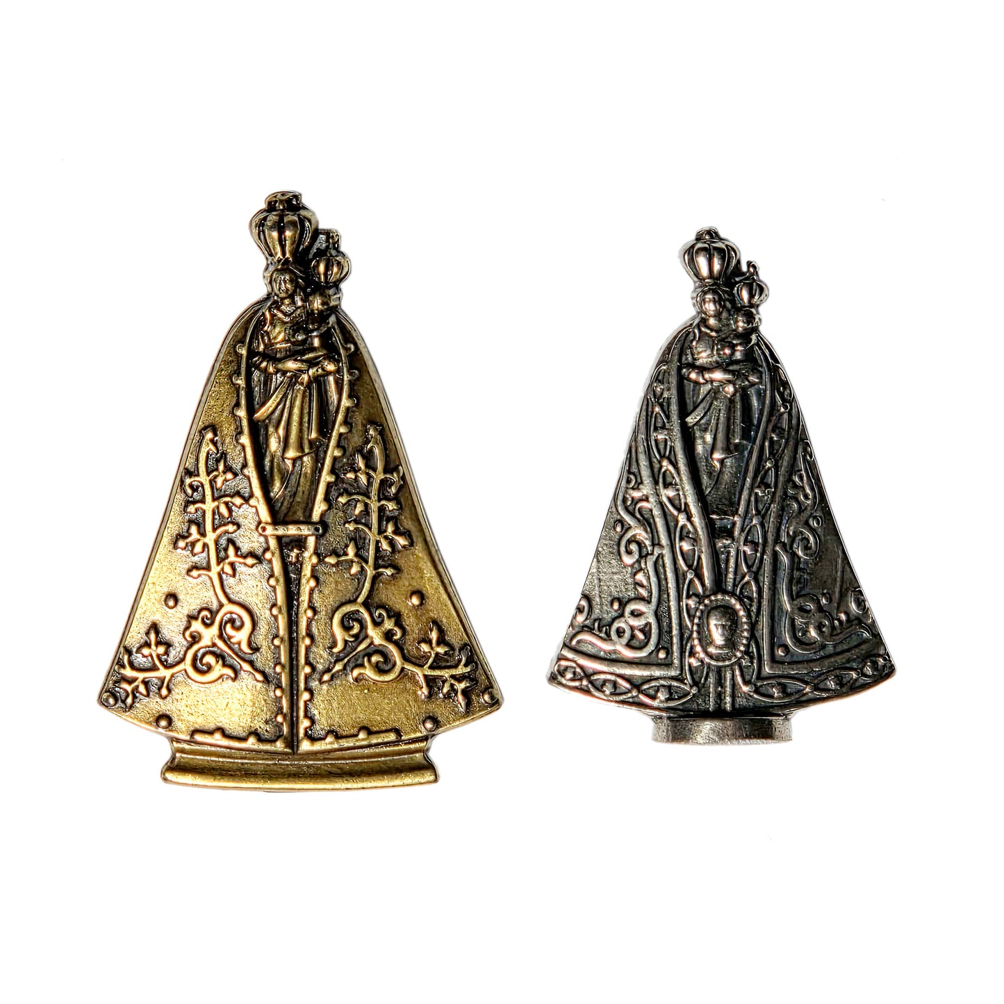 Molde de Silicone 1015 - N.S. Círio de Nazaré 4cm - Flexarte