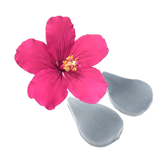 Molde de  Silicone 544 - Marcador de Hibisco