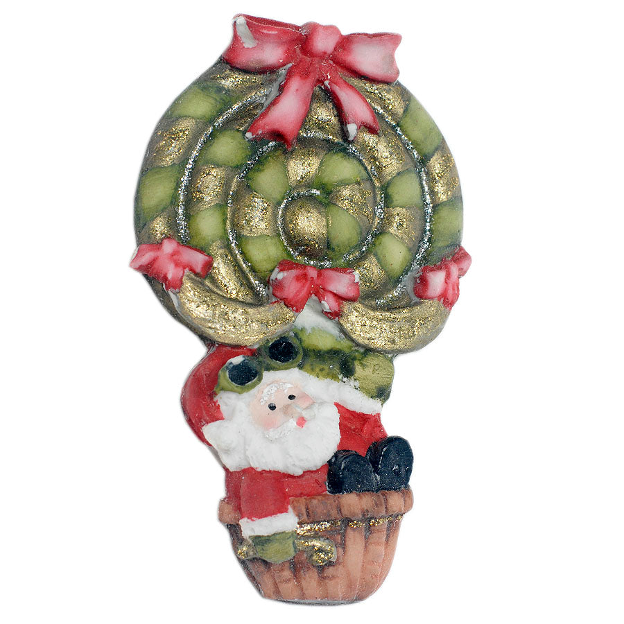 Molde de Silicone 167 - Papai Noel de Balão