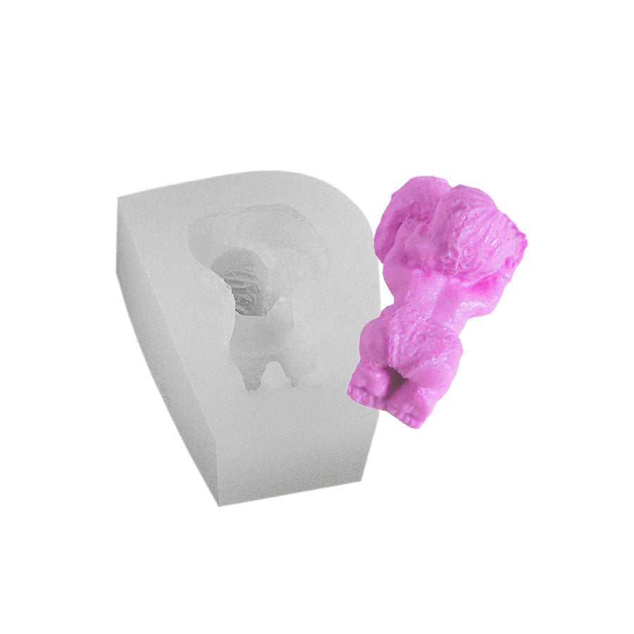 Molde de Silicone 190 - Bebezinho de Costas