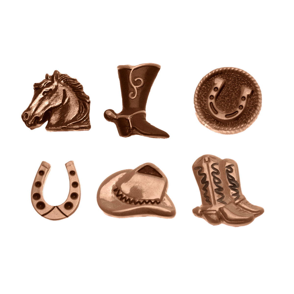 Moldes de Silicone 1003 - Conj. Peq. Country - Flexarte