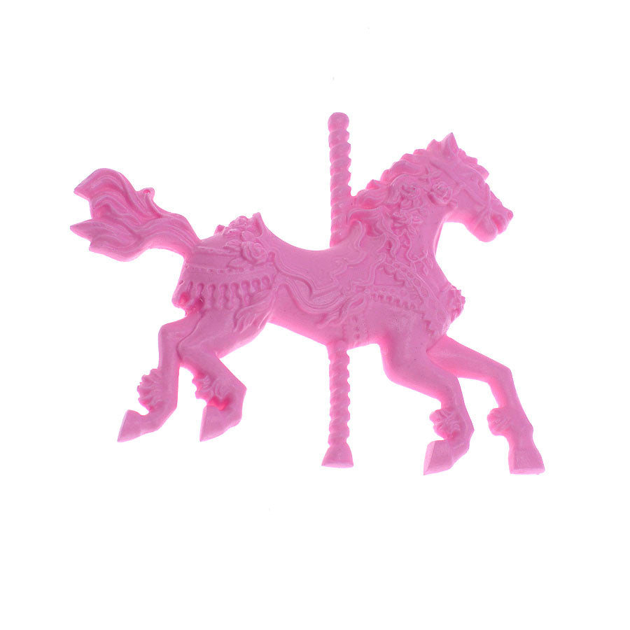 Molde de Silicone 450 - Cavalo Carrossel Detalhado Gd