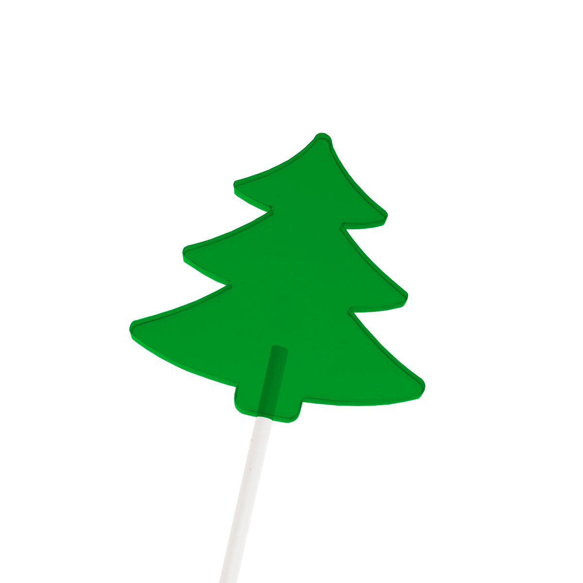 Molde de Silicone 905 - Pirulito Árvore de Natal 5cm