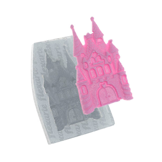 Molde de  Silicone 710 - Castelinho de Princesa