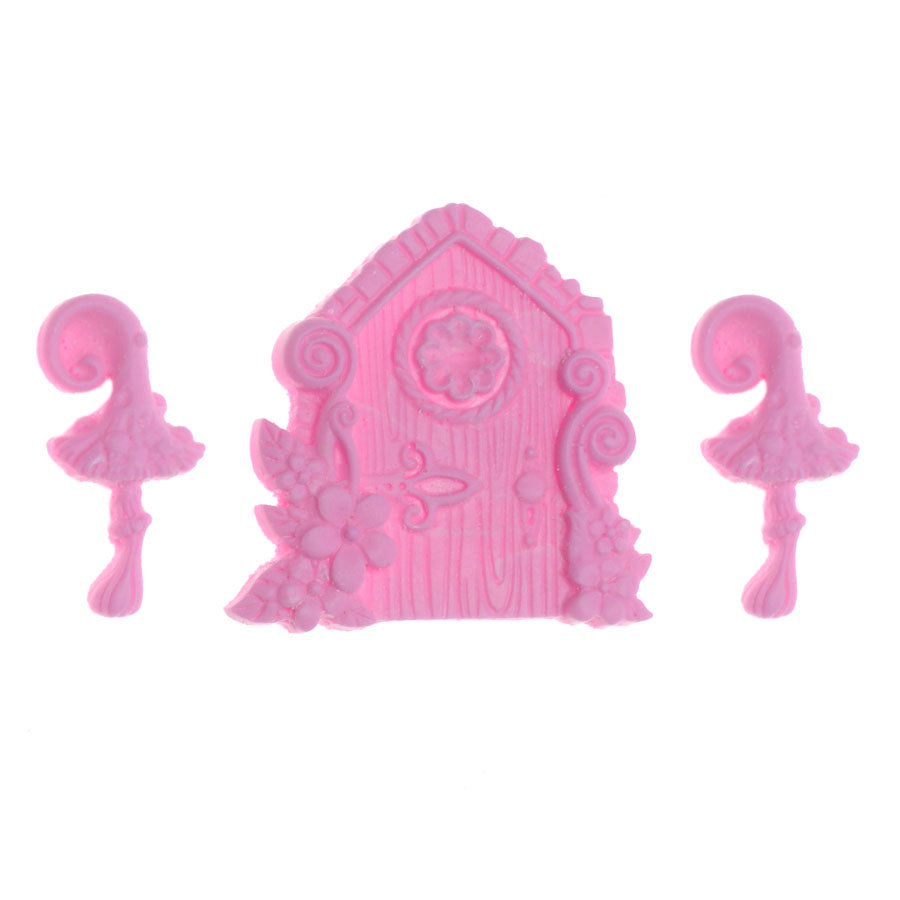 Molde de Silicone 731 - Portinha Medieval Ret - Pequena