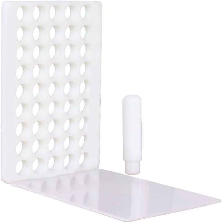 Placa Porcionadora De Doces E Brigadeiro - 2,5 X 15 X 27 Cm - (45 Furos - 15 Gramas)