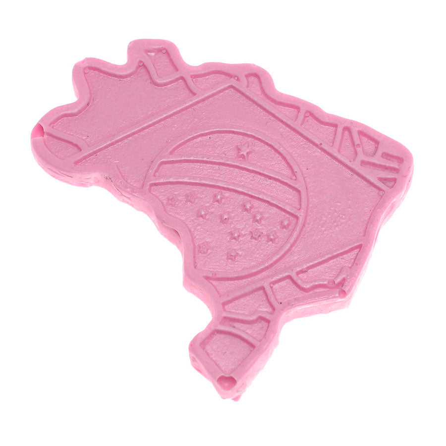 Molde de Silicone 262 - Mapa do Brasil