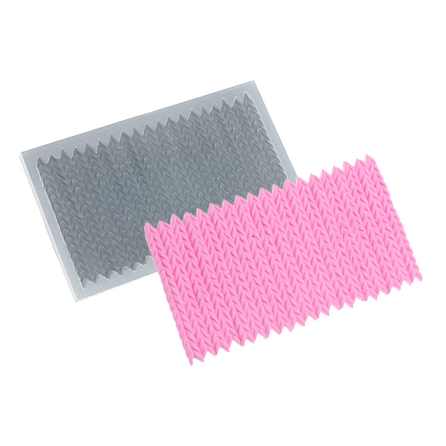 Molde de Silicone 355 - Crochê Zig-Zag