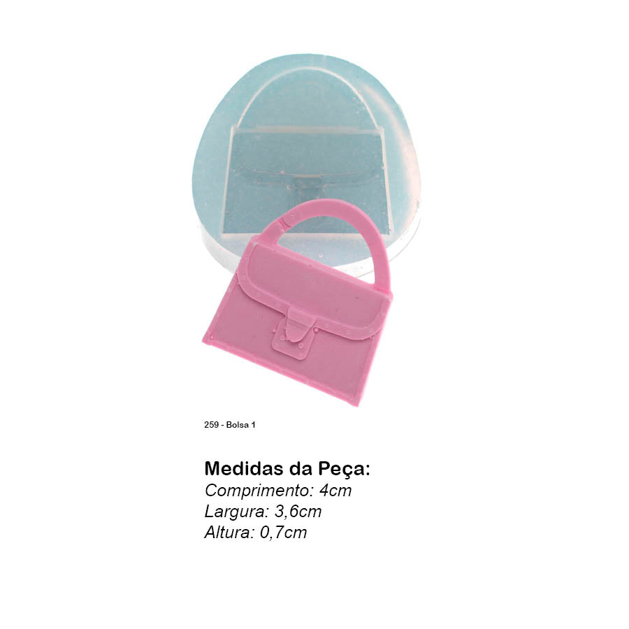 Molde de Silicone 259 - Bolsa 1