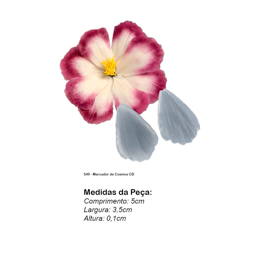 Molde de Silicone 549 - Marcador de Cosmos CD