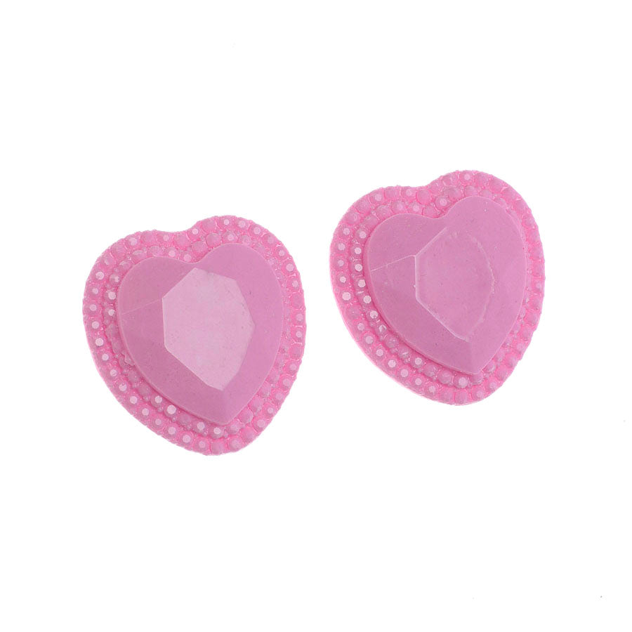 Molde de Silicone 529 - Coração Lapidado Médio