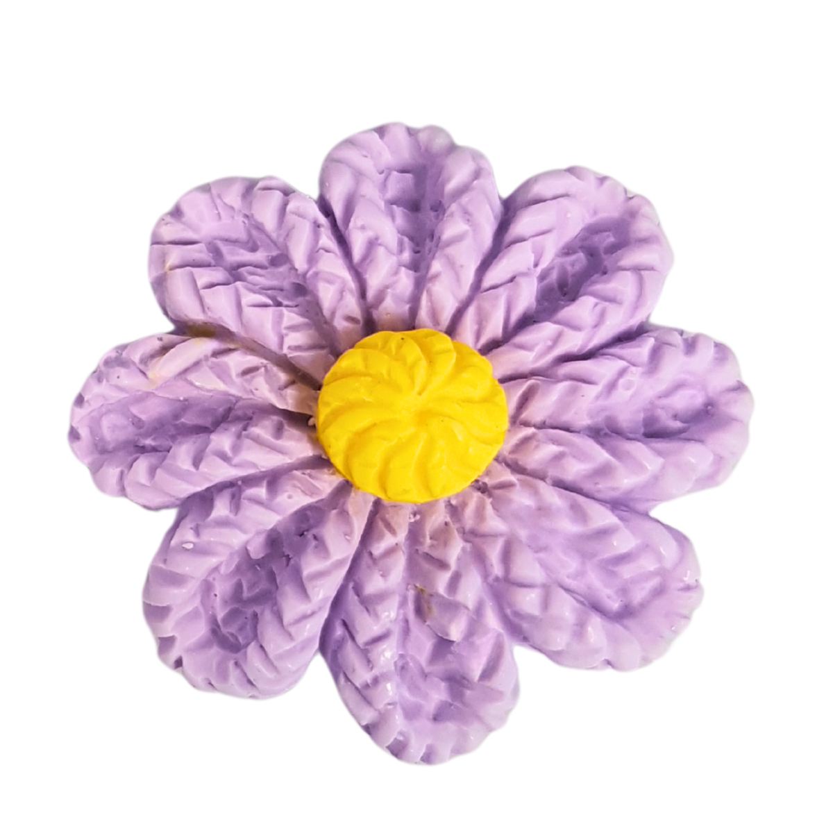 Molde de Silicone 1016 - Flores de Crochê Luella 2,8cm Flor