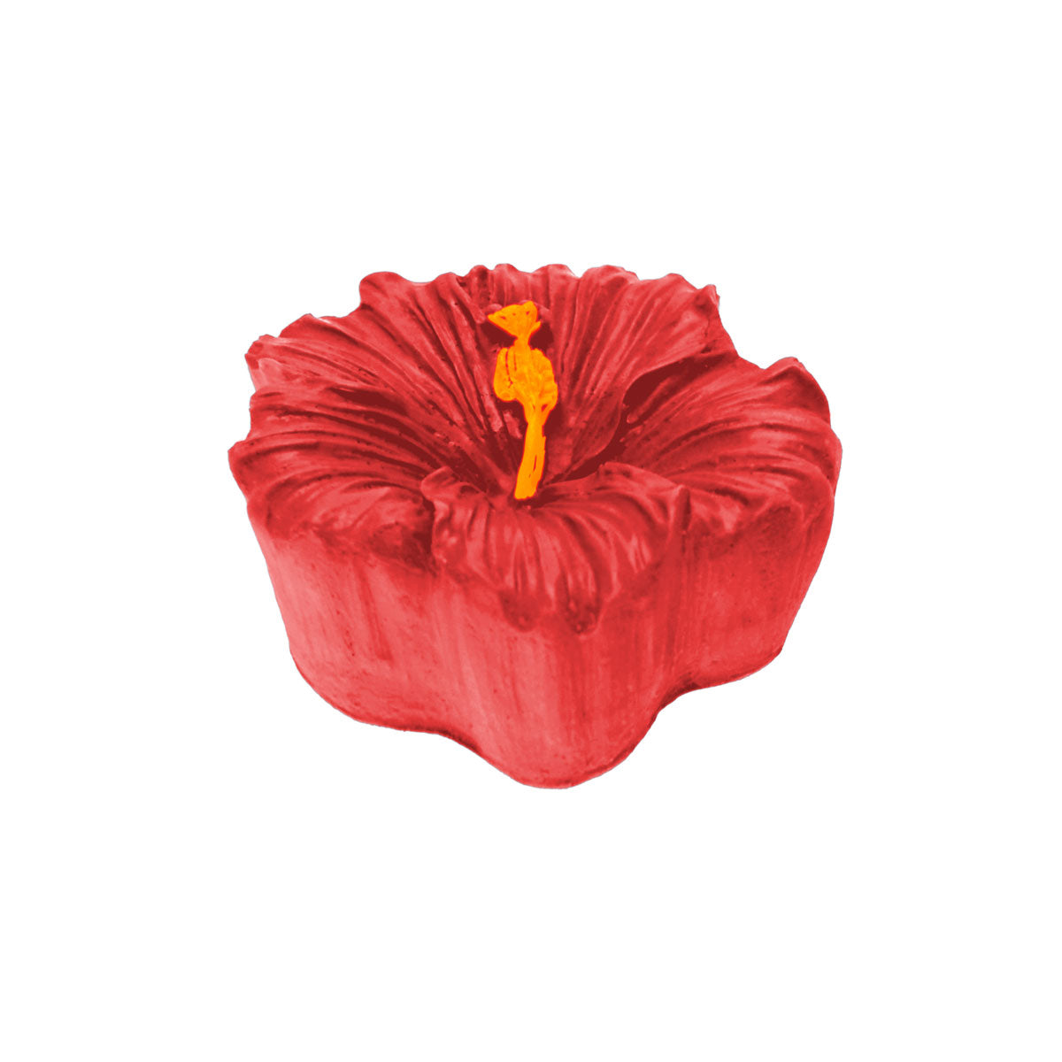 Molde de Silicone 961 - Flor Hibisco 4cm