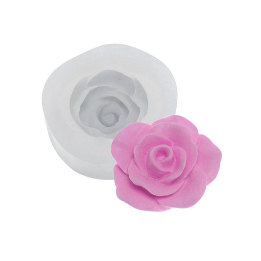Molde de  Silicone 395 - Rosa Kristal