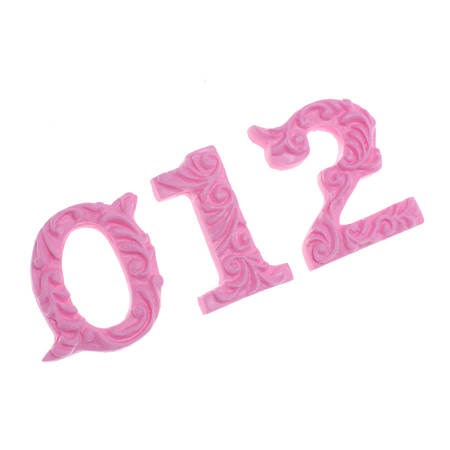 Molde de Silicone 148 - Números Grandes 0-1-2