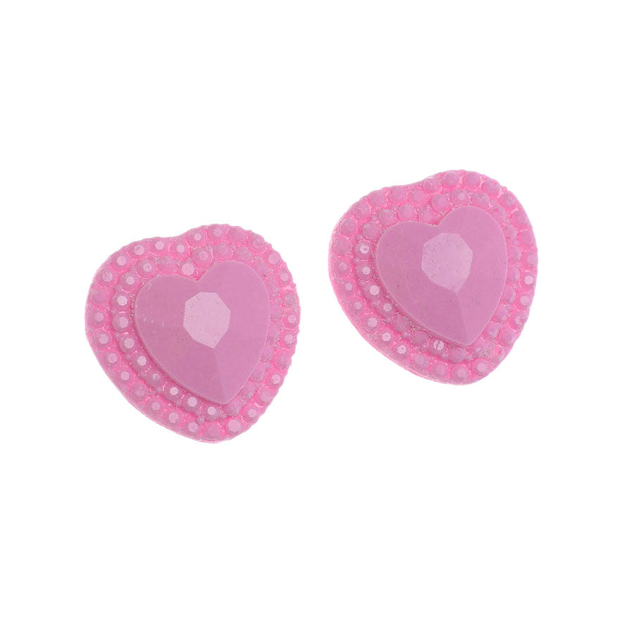Molde de Silicone 528 - Coração Lapidado Pequeno