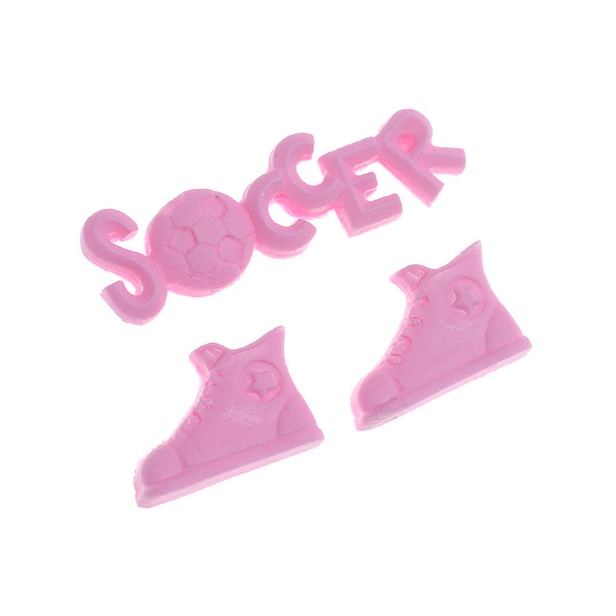 Molde de Silicone 071 - Par de Tênis + Soccer