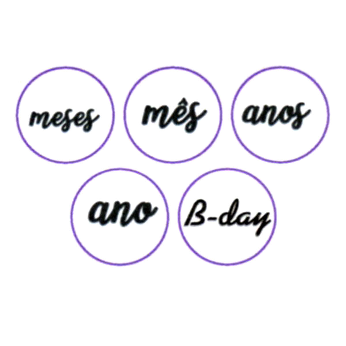 Carimbo 5103 - Marcador Brigadeiro - Datas Comemorativas 2