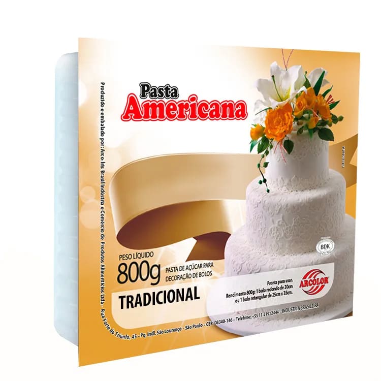 Pasta Americana Tradicional 800g ARCOLOR