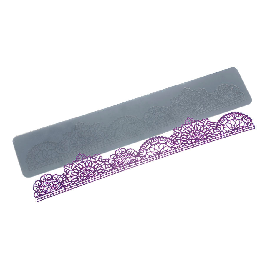 Molde de Silicone 764 - Renda Jacklyn Grande