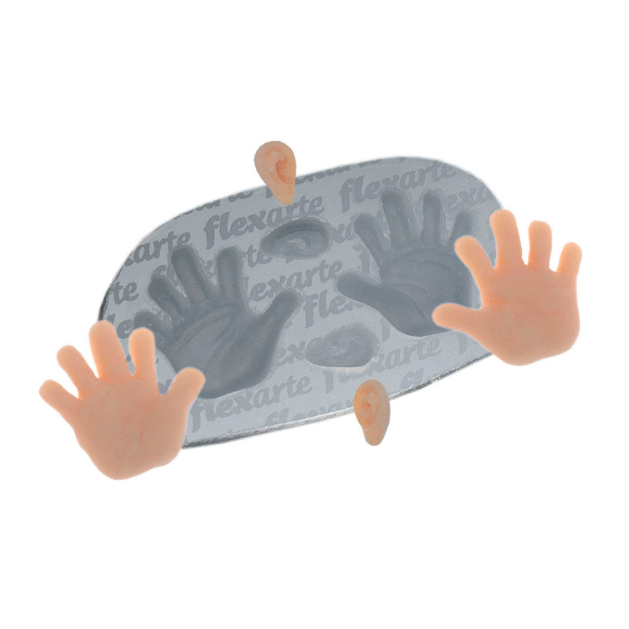 Molde de Silicone 587 - Mãozinha de Criança RZ I