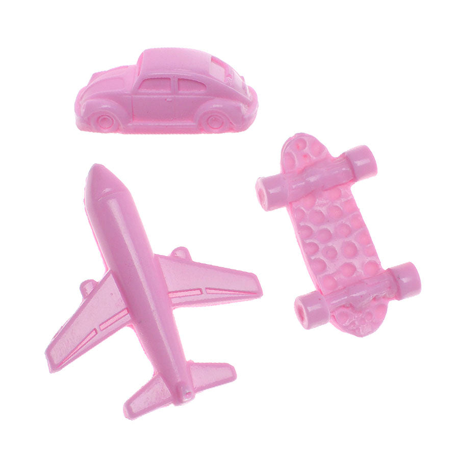 Molde de Silicone 057 - Brinquedos Skate + Fusca