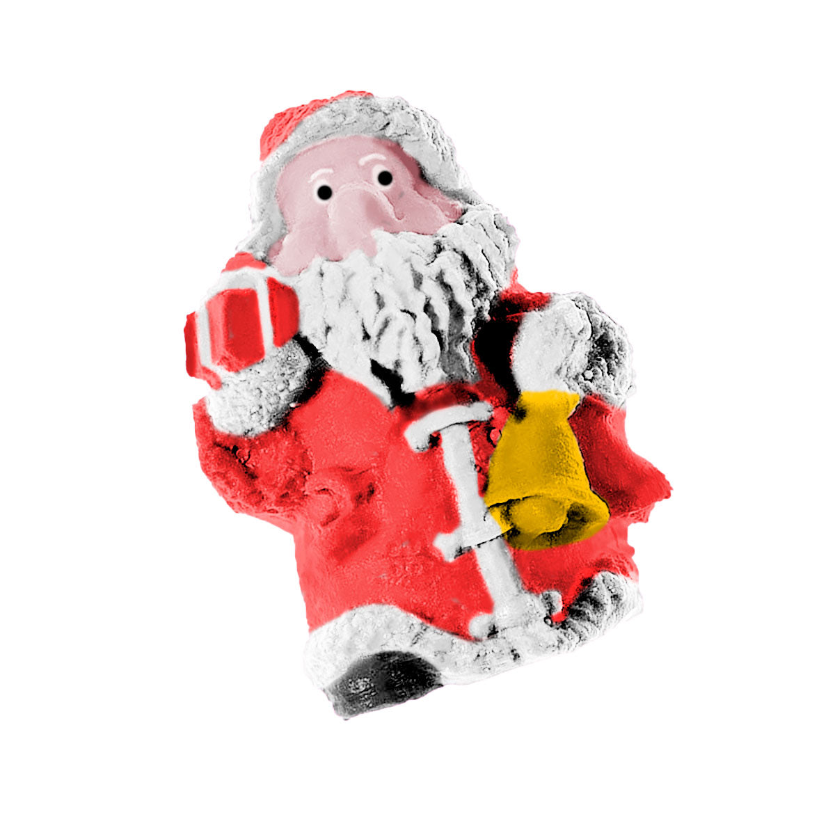Molde de Silicone 122 - Papai Noel Crespo