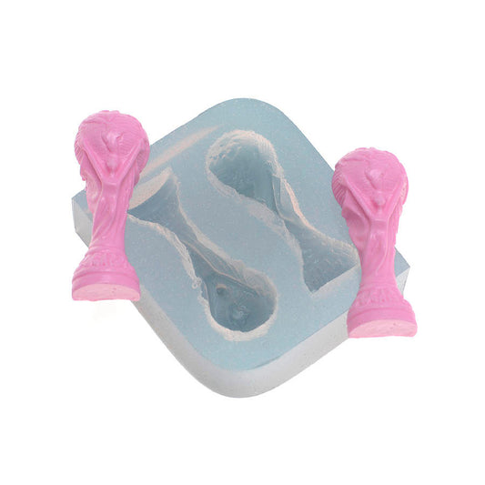 Molde de  Silicone 344 - Dupla de Troféus