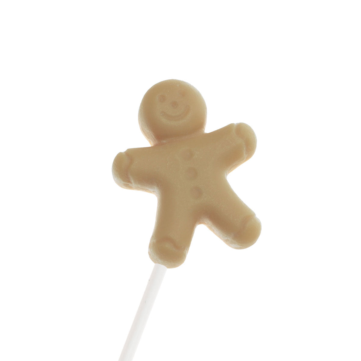 Molde de Silicone 903 - Pirulito / Mexedor - Gingerbread 4cm - Natal