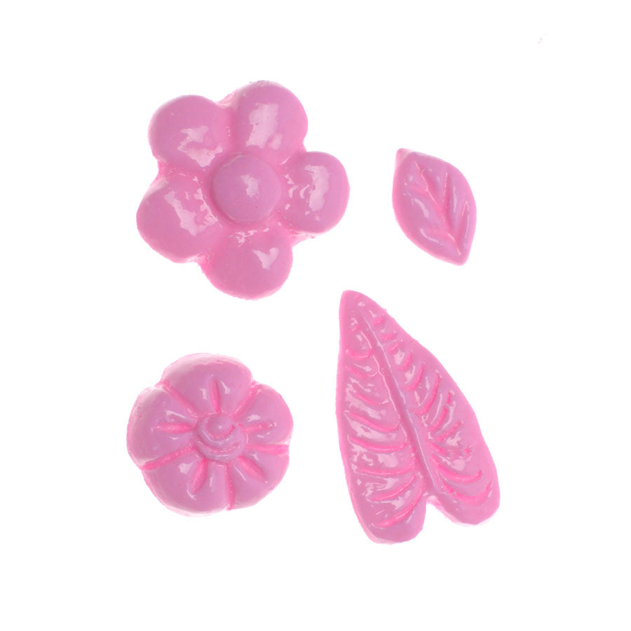 Molde de Silicone 719 - Florzinhas Cherry