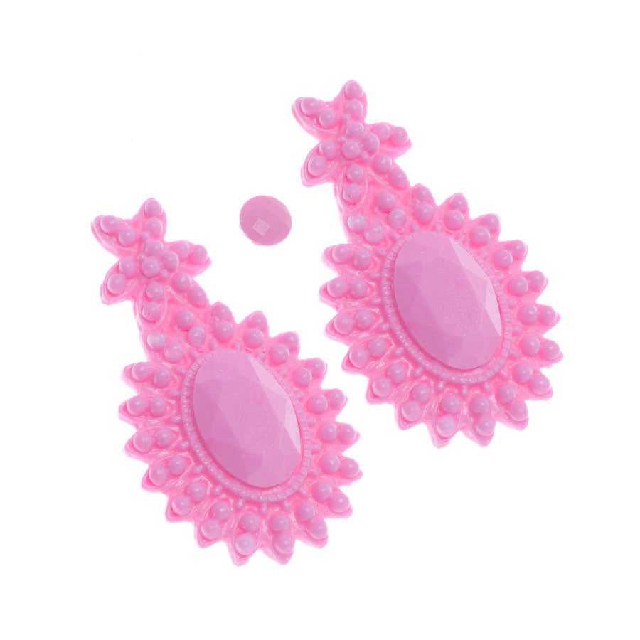 Molde de Silicone 485 - Jóia Oval Heaven