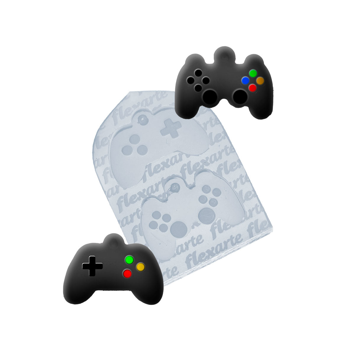 Molde de Silicone 979 - Par de Joysticks - Vídeo Game 3cm