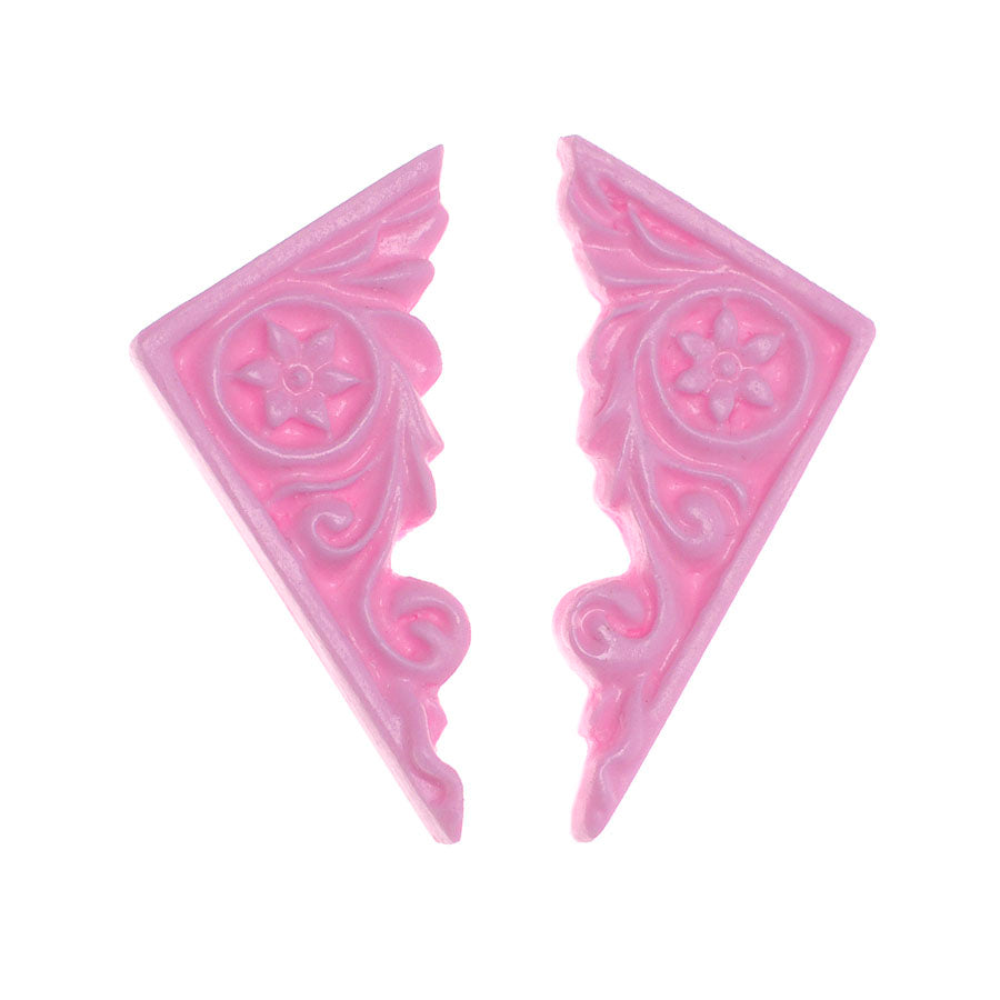 Molde de Silicone 433 - Par de Cantoneiras Pequenas RT Tartys