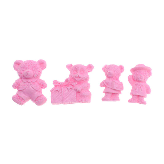 Molde de  Silicone 287 - Quarteto de Ursinhos