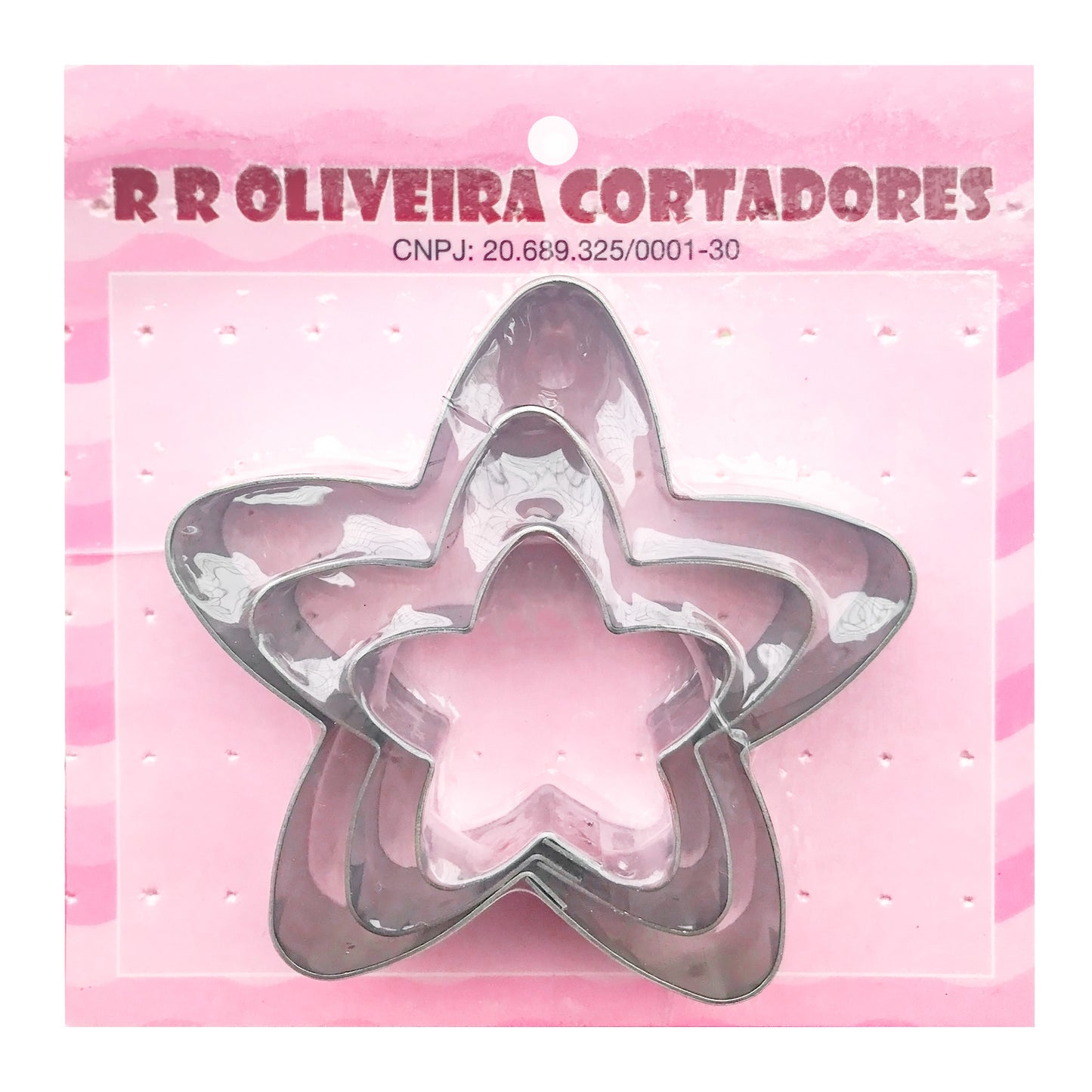 Kit Cortador Estrela 3 Pçs - 045 RR Cort.es - Flexarte