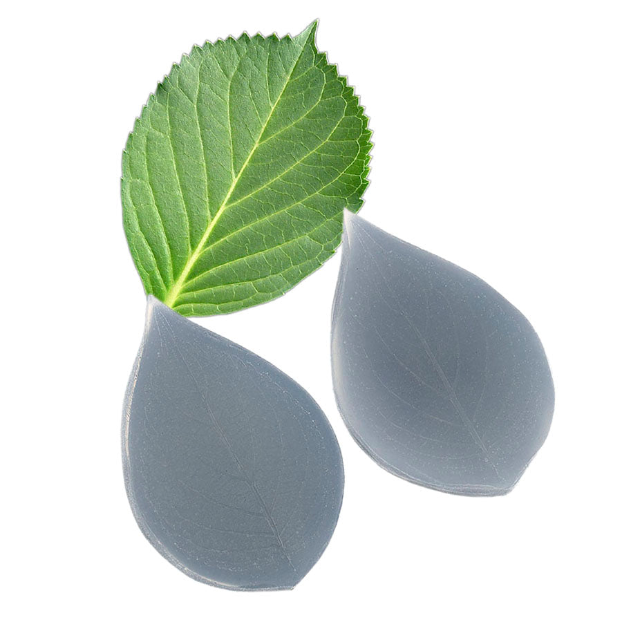 Molde de Silicone 534 - Marcador de Folha de Hortênsia CD
