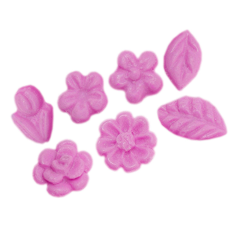 Molde de Silicone 113 - Mini Rosinha e Tulipa