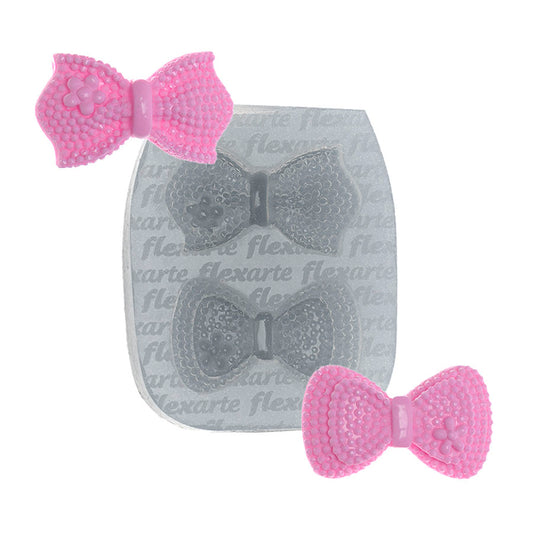 Molde de  Silicone 376 - Par de Laços Heathcote Médios