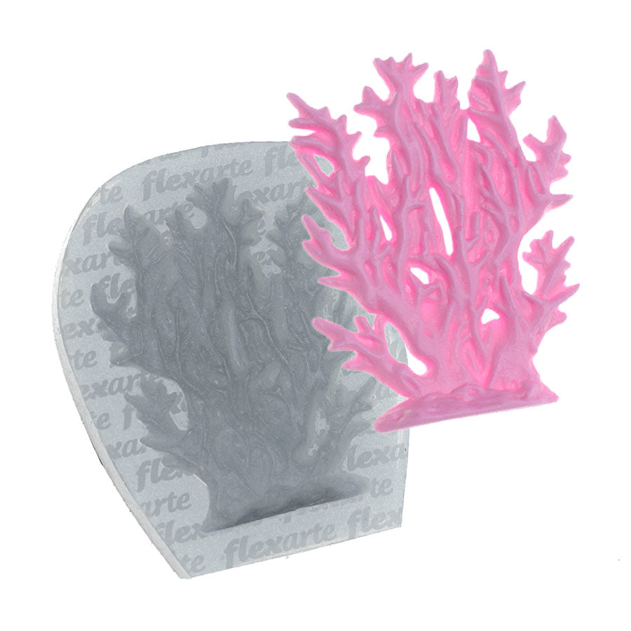 Molde de Silicone 664 - Alga Marinha - Coral