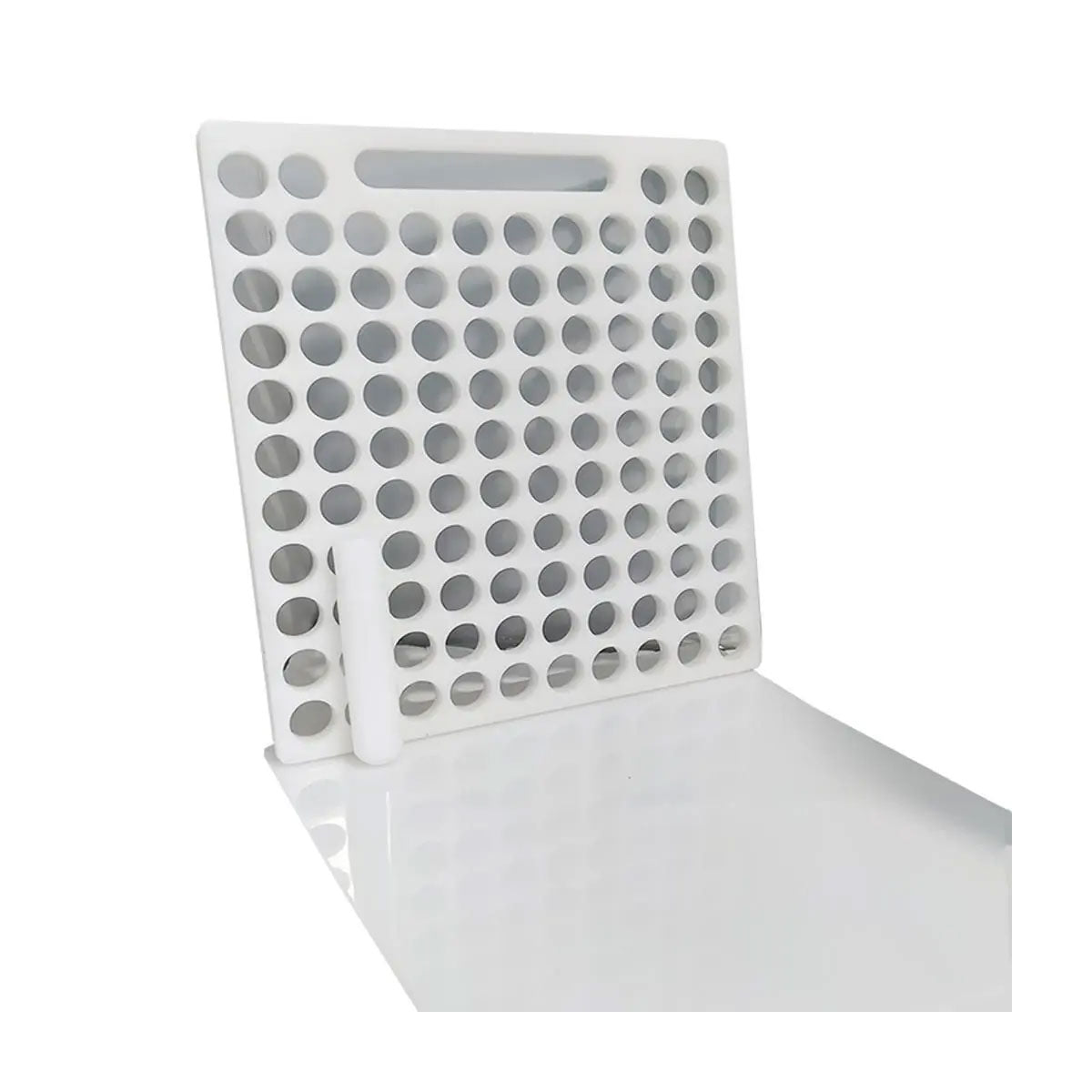 Placa Porcionadora De Doces E Brigadeiro - 2,0 X 30 X 35 Cm - (104 Furos - 13 Gramas)