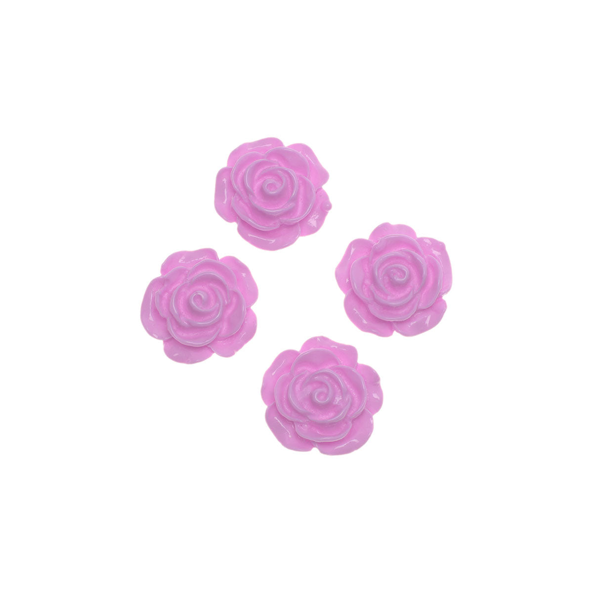 Molde de Silicone 872 - Quarteto de Rosinhas Lakisha Flor - EB