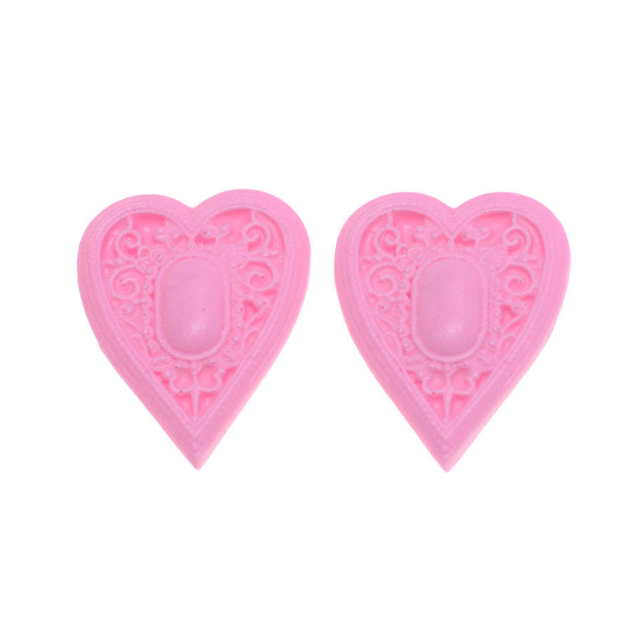 Molde de Silicone 383 - Dois Corações