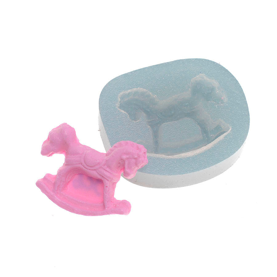 Molde de Silicone 306 - Cavalinho de Balanço Pq