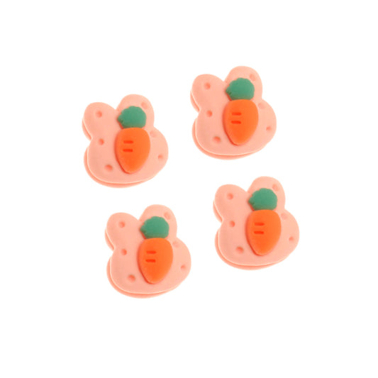 Molde de Silicone 1034 - Mini Coelhos de Páscoa - 1,5cm